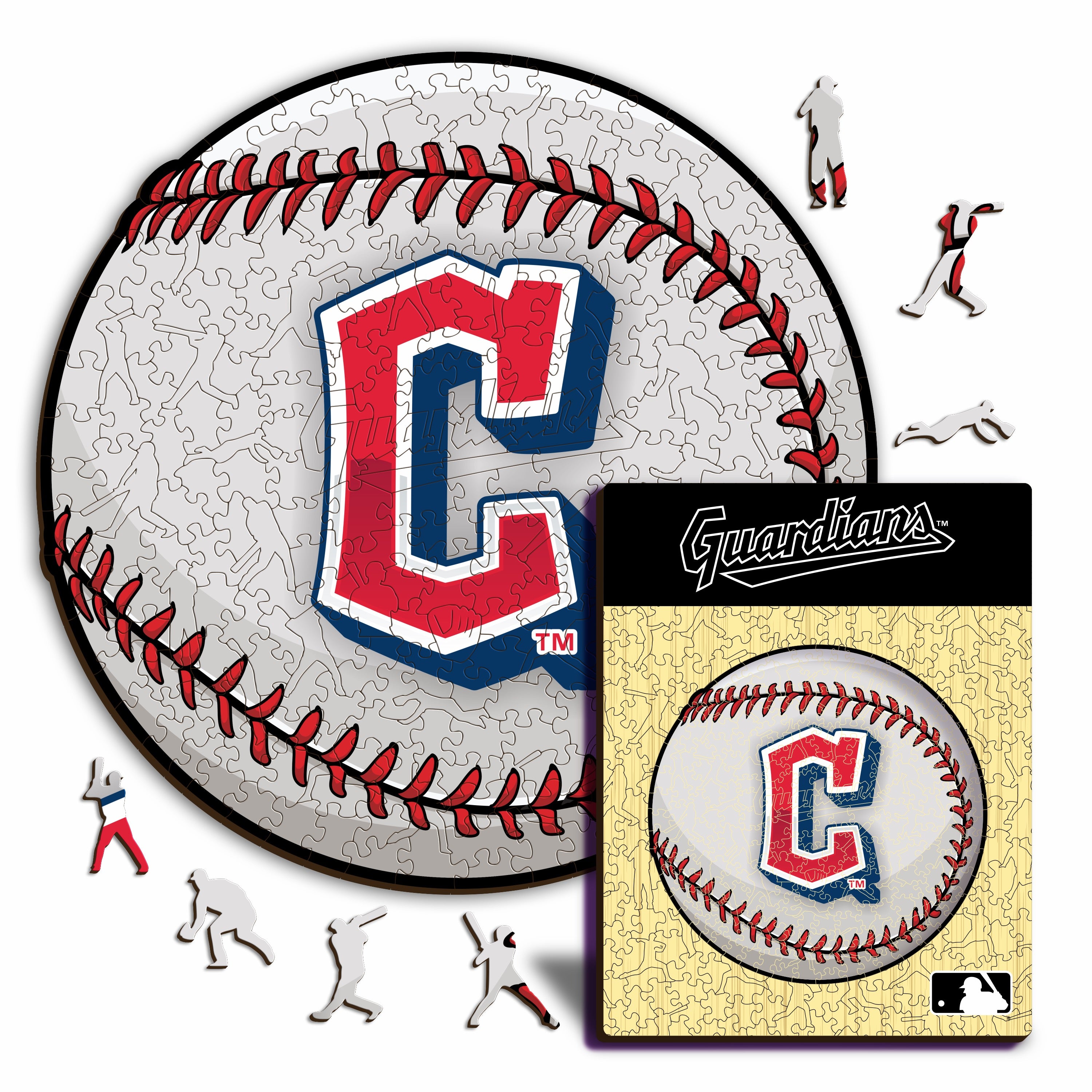 2 PACK Cleveland Guardians™ Logo + Baseball
