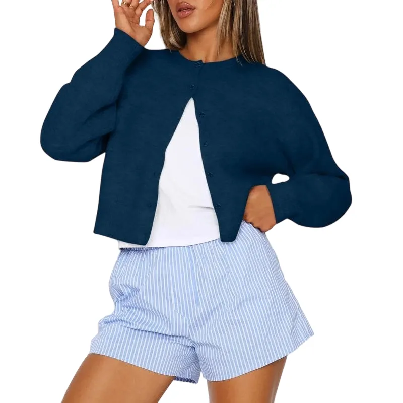 Cropped Cardigan Sweaters for Women