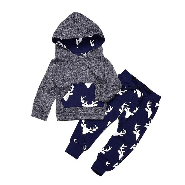 New Long-Sleeved Deer Suit For Baby Boy