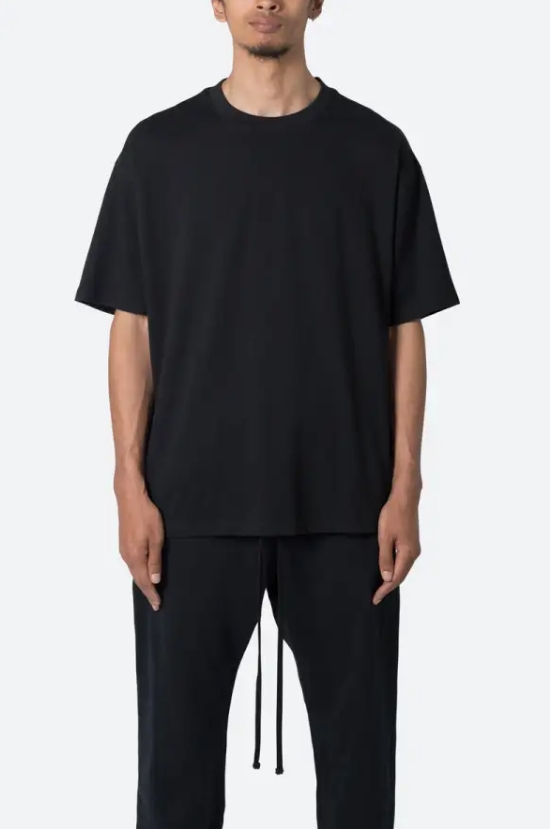 EVERY DAY II BLACK TEE