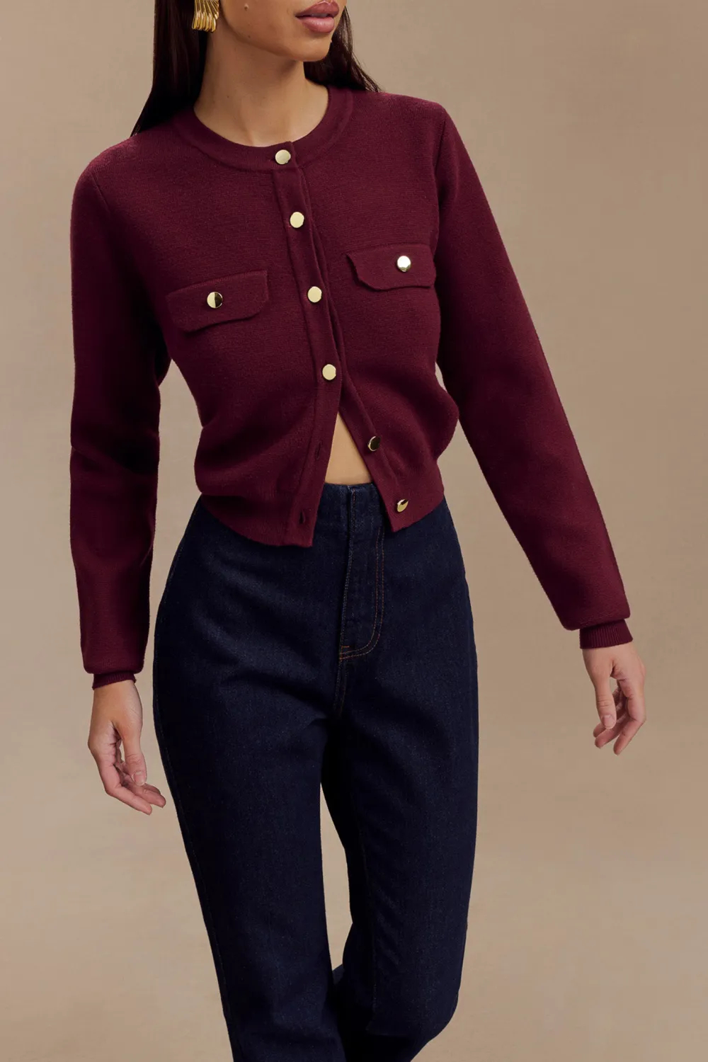 Daily Knit Cotton Cardigan