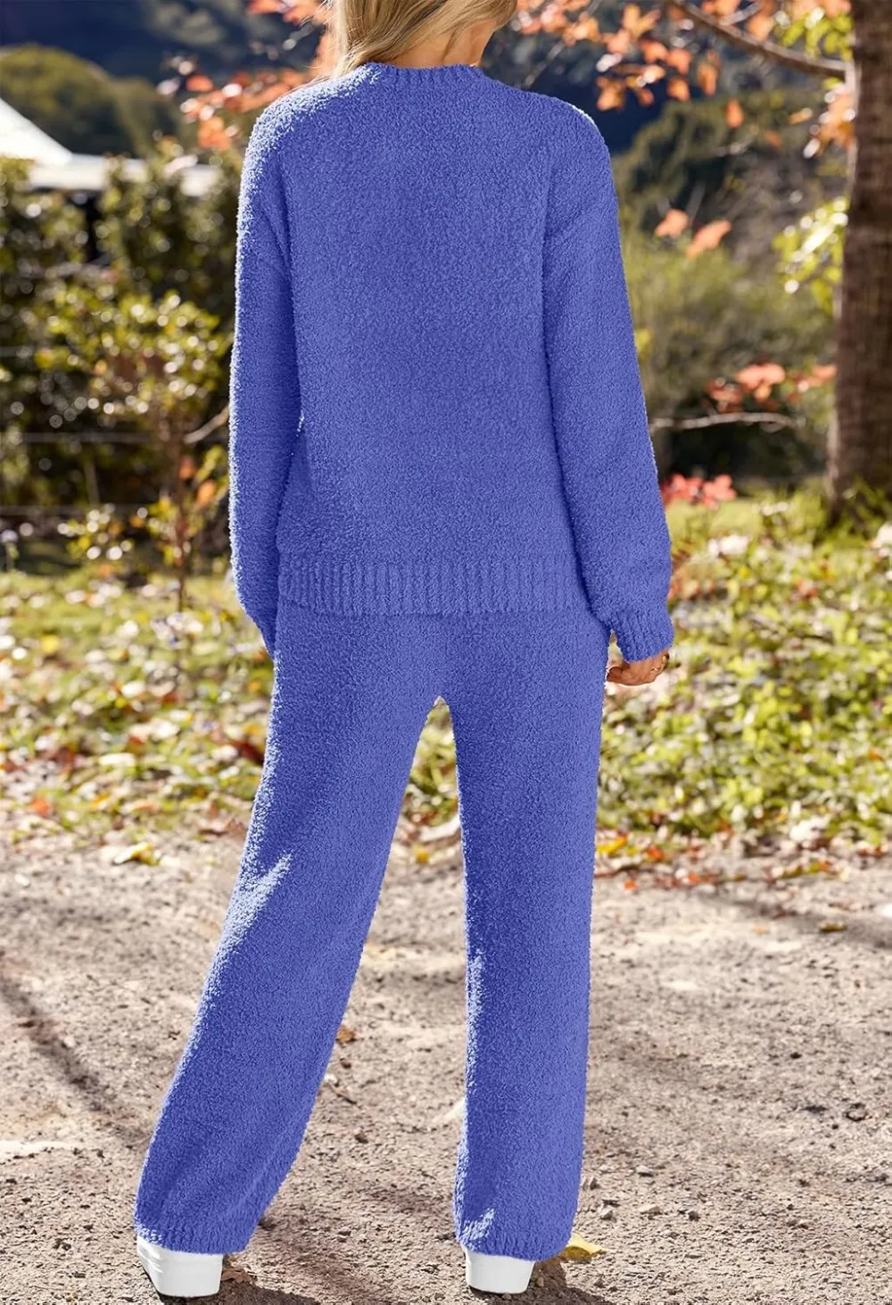 Womens Pajama Sets 2025 Fall Lounge Sweater Set