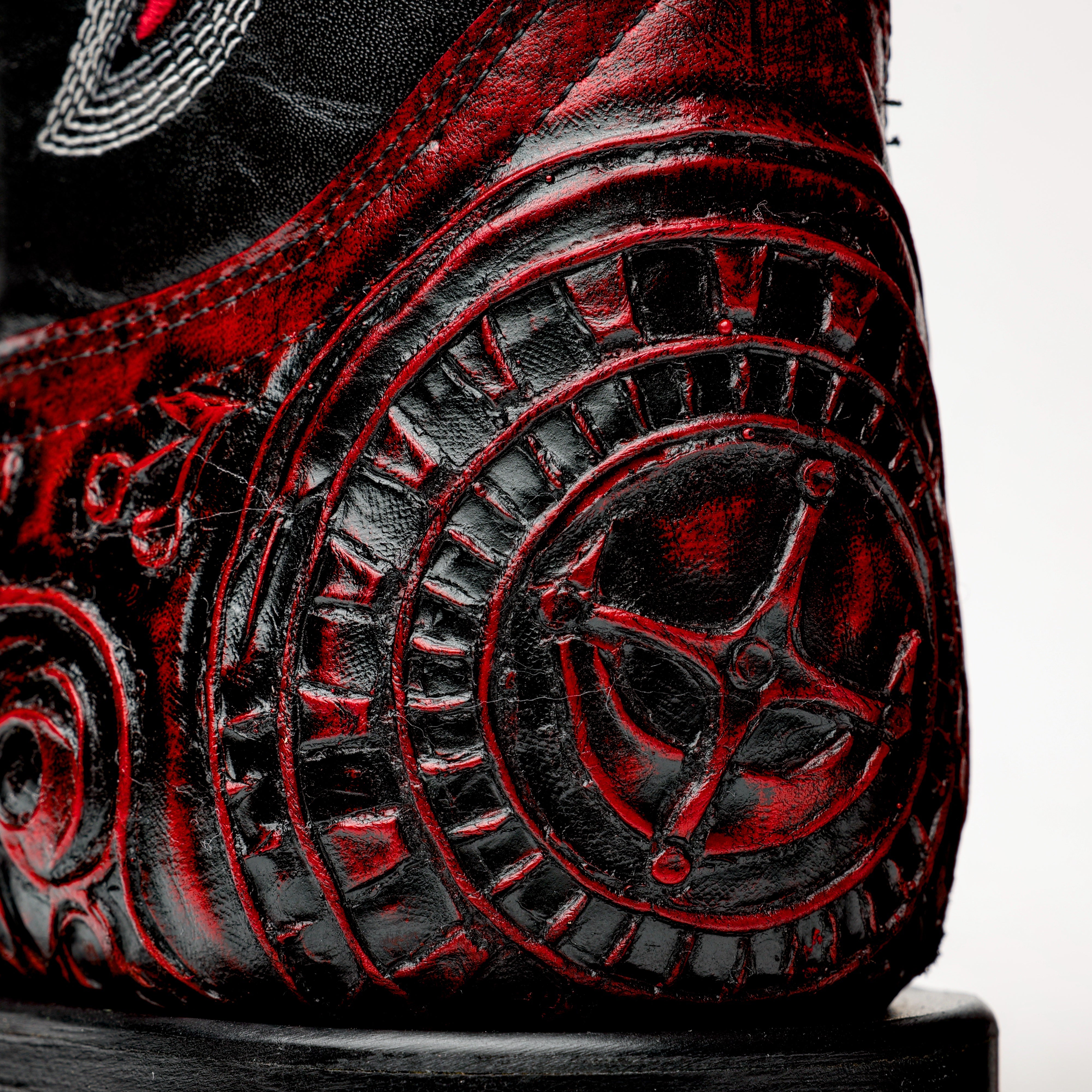 Ace Of Spades Red Wine - Square Toe