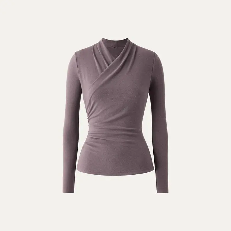 Long Sleeve Top Casual Korean Minimalist