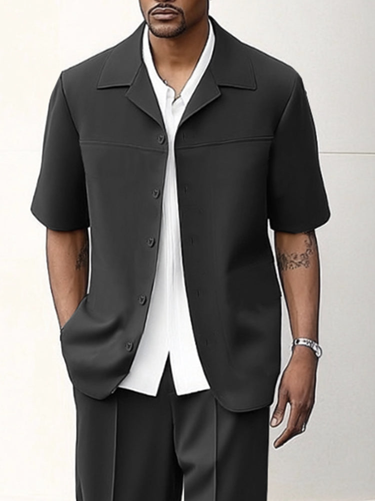 Urban Smart Casual Relaxed Fit Thin Set