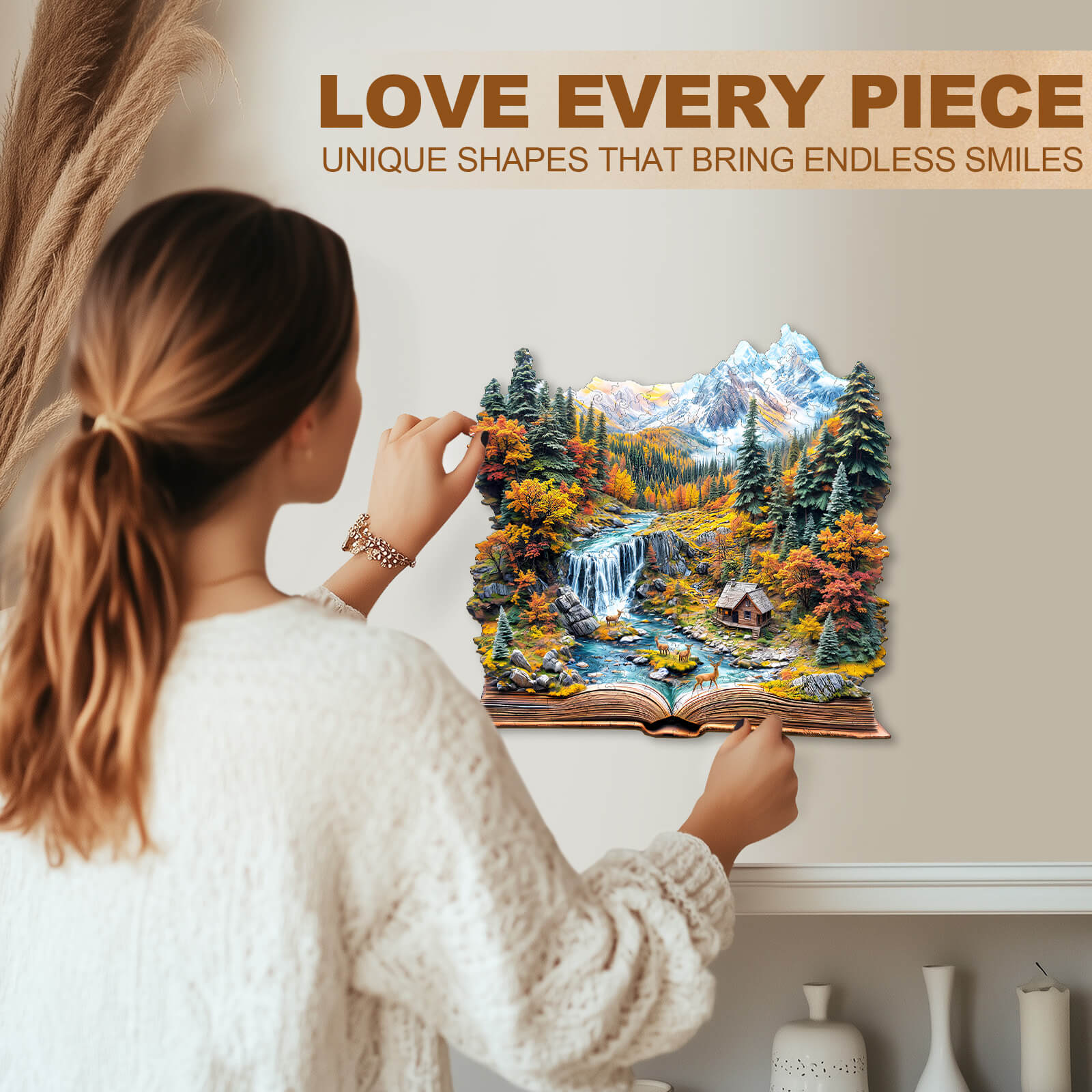 Autumn Wonderland Wooden Jigsaw Puzzle