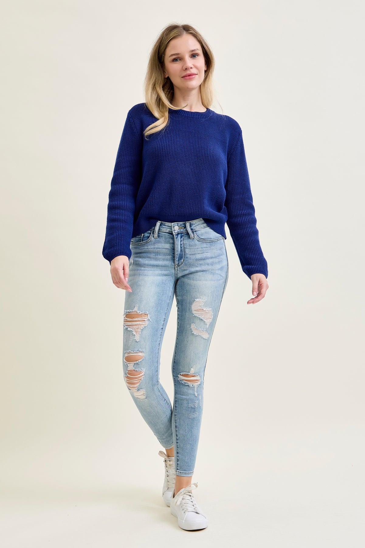 Darla Distressed Skinny Jeans