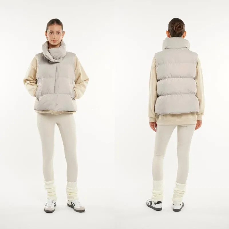 Women Warmer Oversized Puffer Gilet