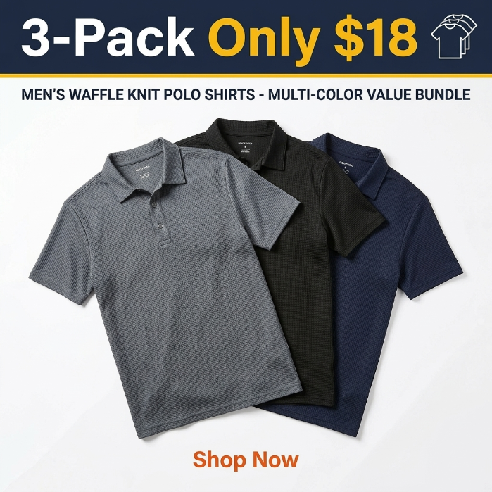 Men's Ultra-Comfortable Performance Polo Shirt