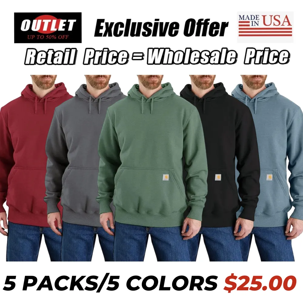 🔥Last Day Promotion!🔥 Men's Rain Defender Loose Fit Heavyweight Sweatshirt