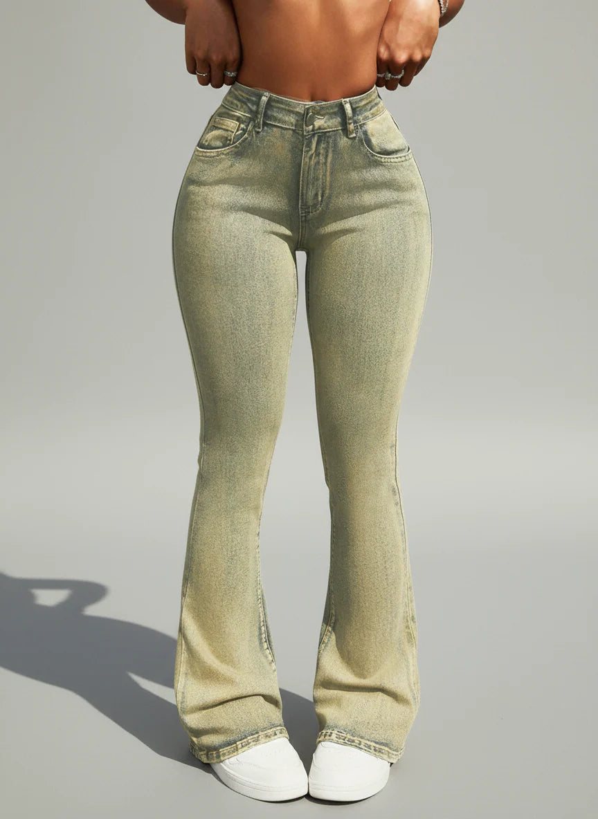 Desert Bloom Bootcut Jeans
