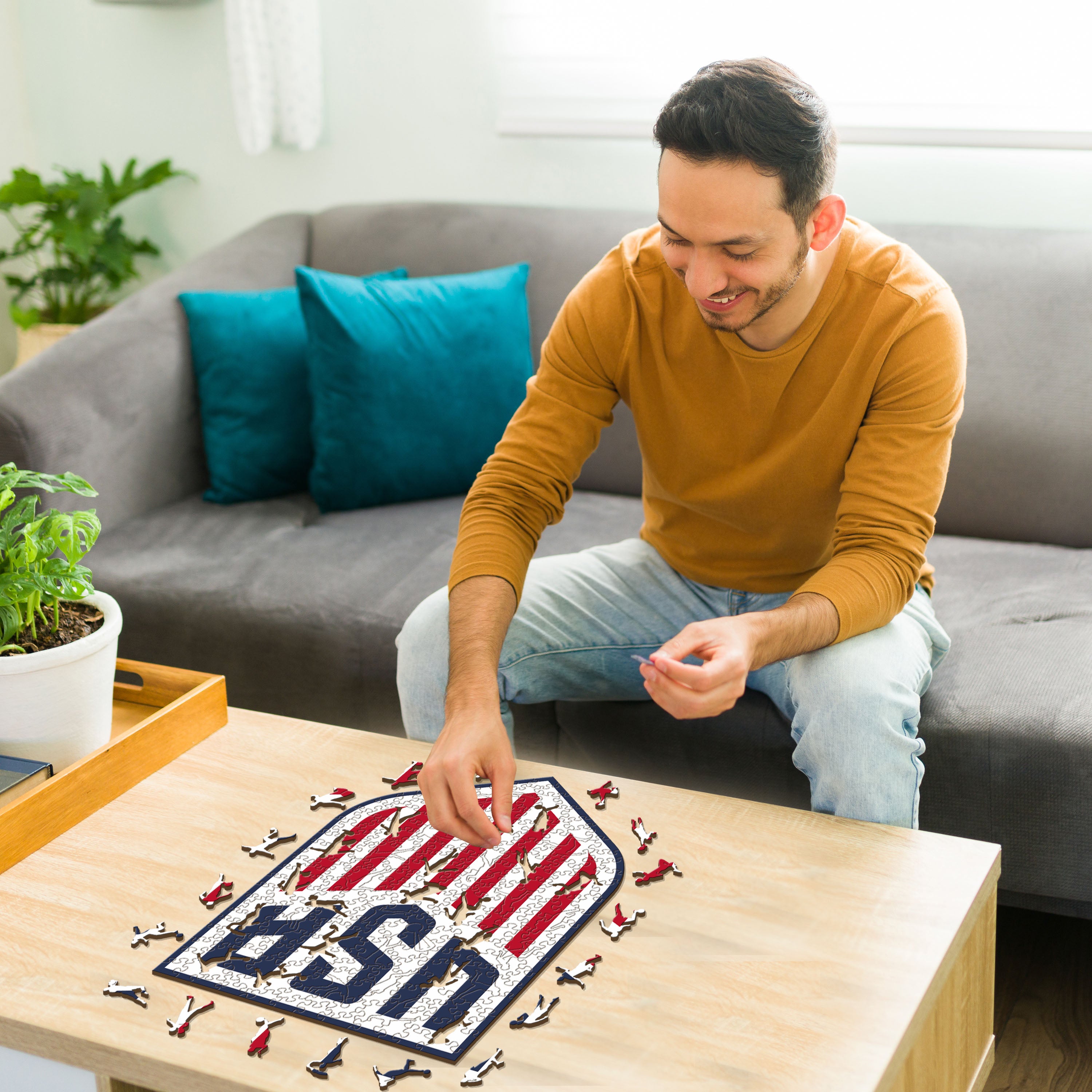 USMNT® Logo - Wooden Puzzle