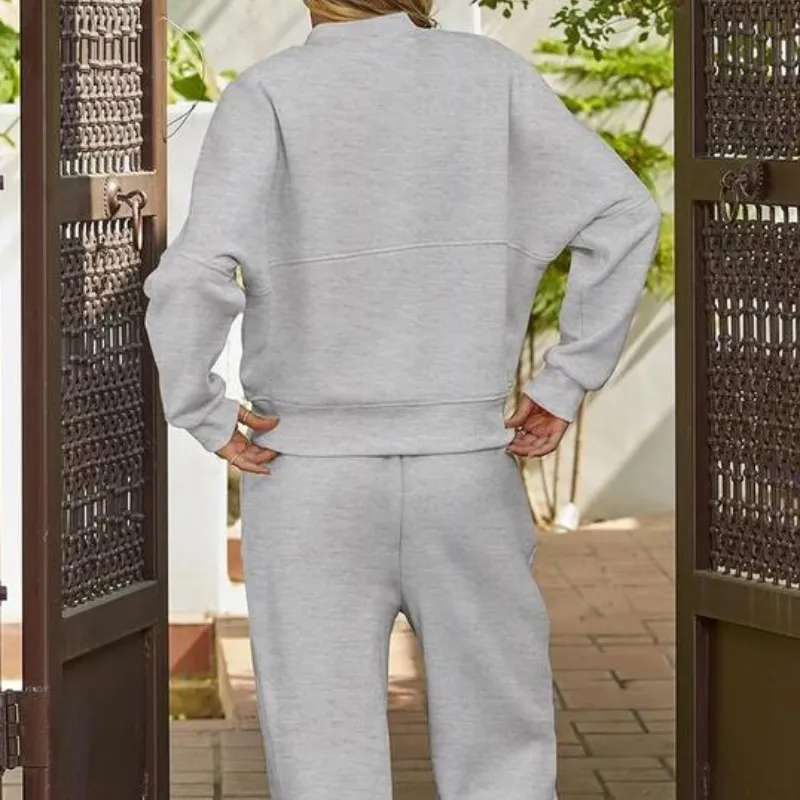 Women's Fall 2 Piece Sweatsuits Set Long