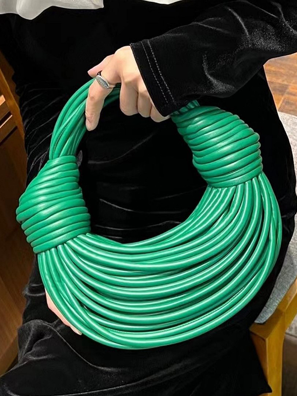 Geometric Zipper Handbags