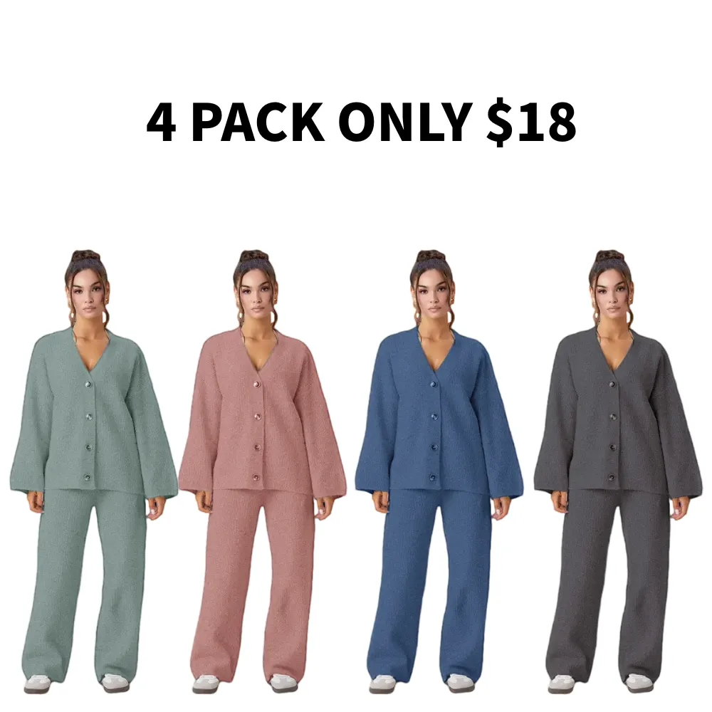 Women's simple two-piece suit