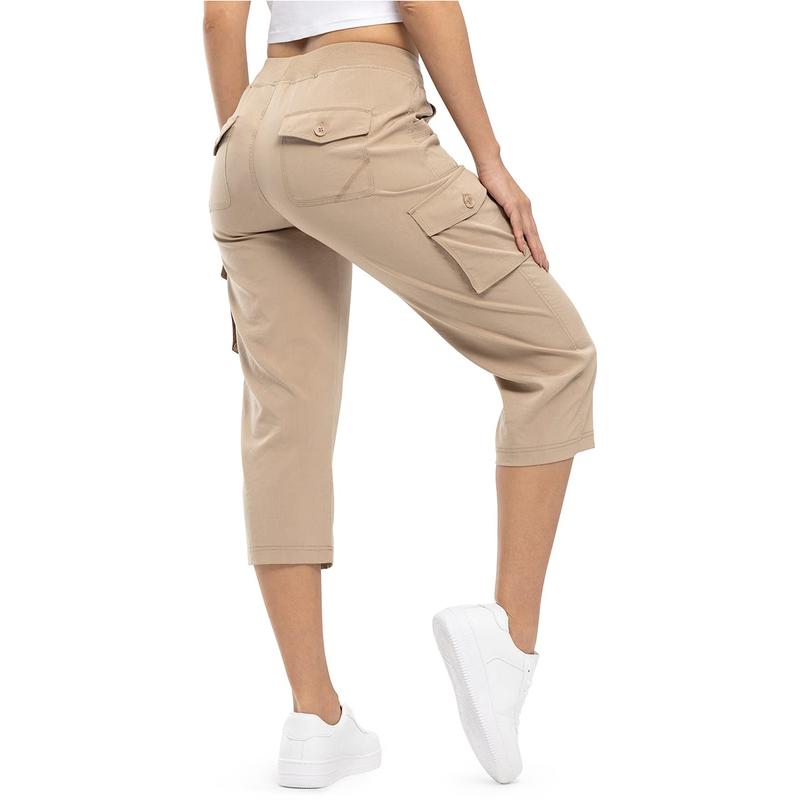 Women’s Lightweight Quick-Dry Capri Cargo Pants