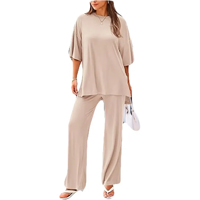 2025 Summer Casual Loose Women's Two-Piece Suit