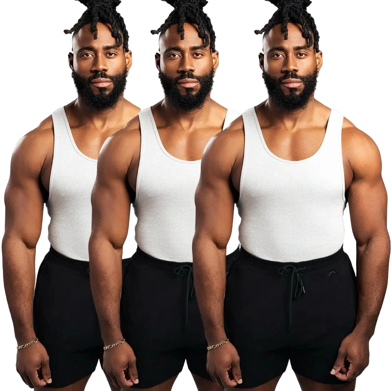 Men'sTank Top | Please Size Up | Cotton and Spandex