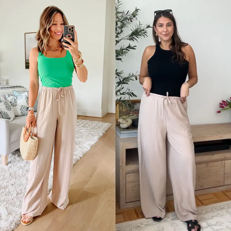 🔥🔥2026 Palazzo Pants for Women - Beach to Street Wide Leg + Pockets