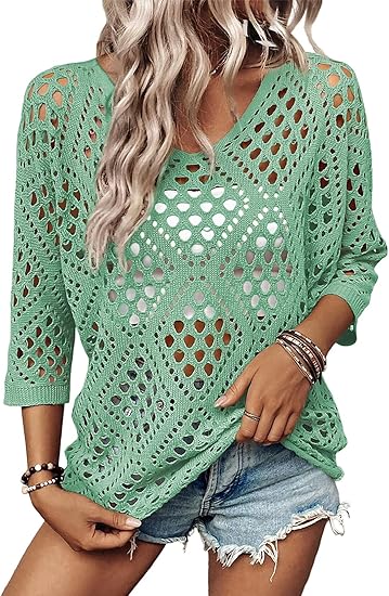 Boho Lightweight Cropped Tee – Casual Summer Essential