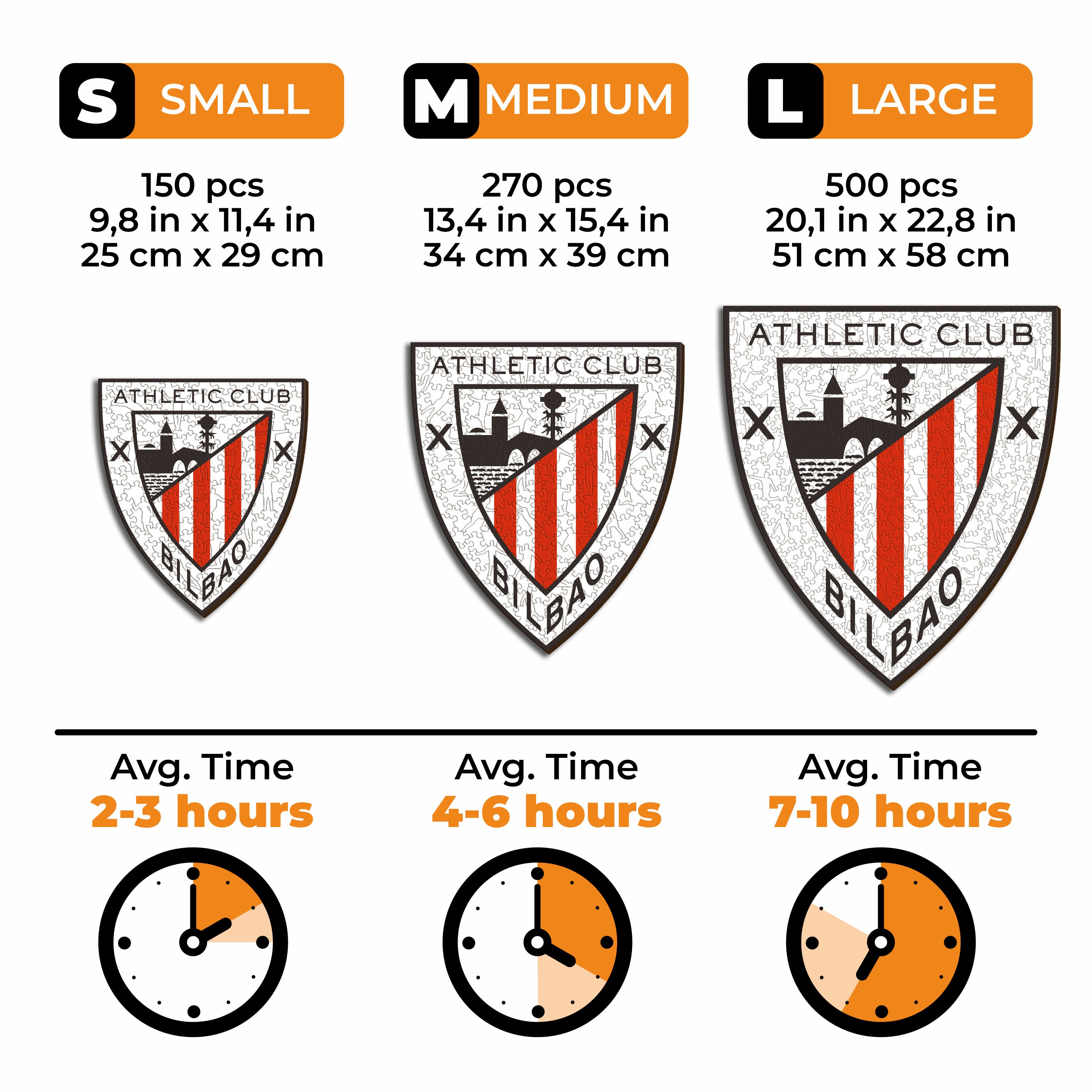 Athletic Club® Logo - Wooden Puzzle