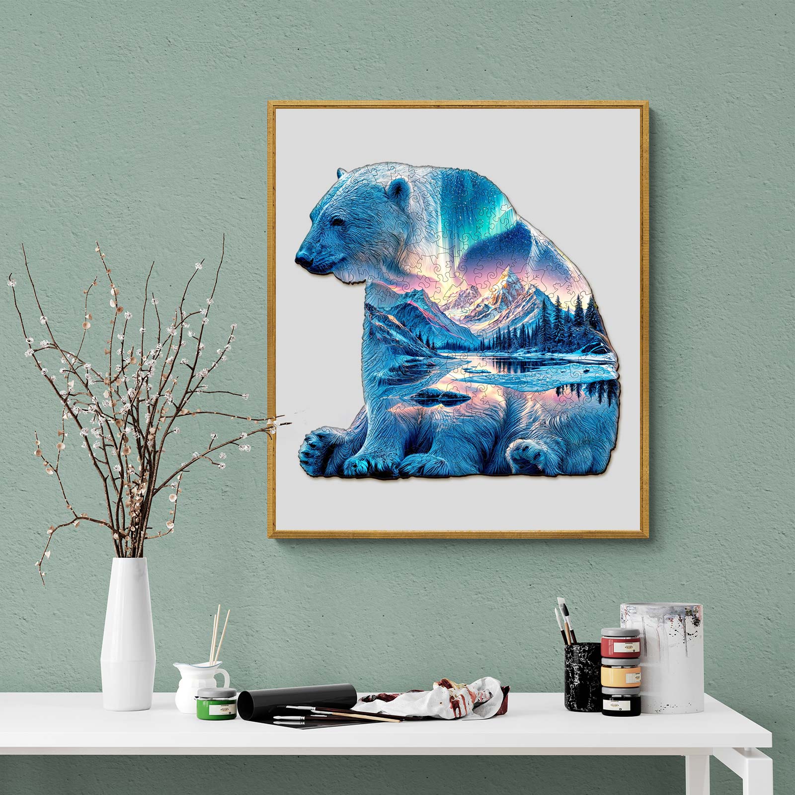 Frozen Dreams Wooden Jigsaw Puzzle