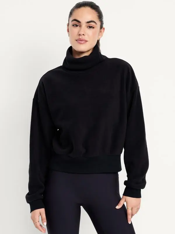 Women's Oversized Performance Microfleece Sweatshirt