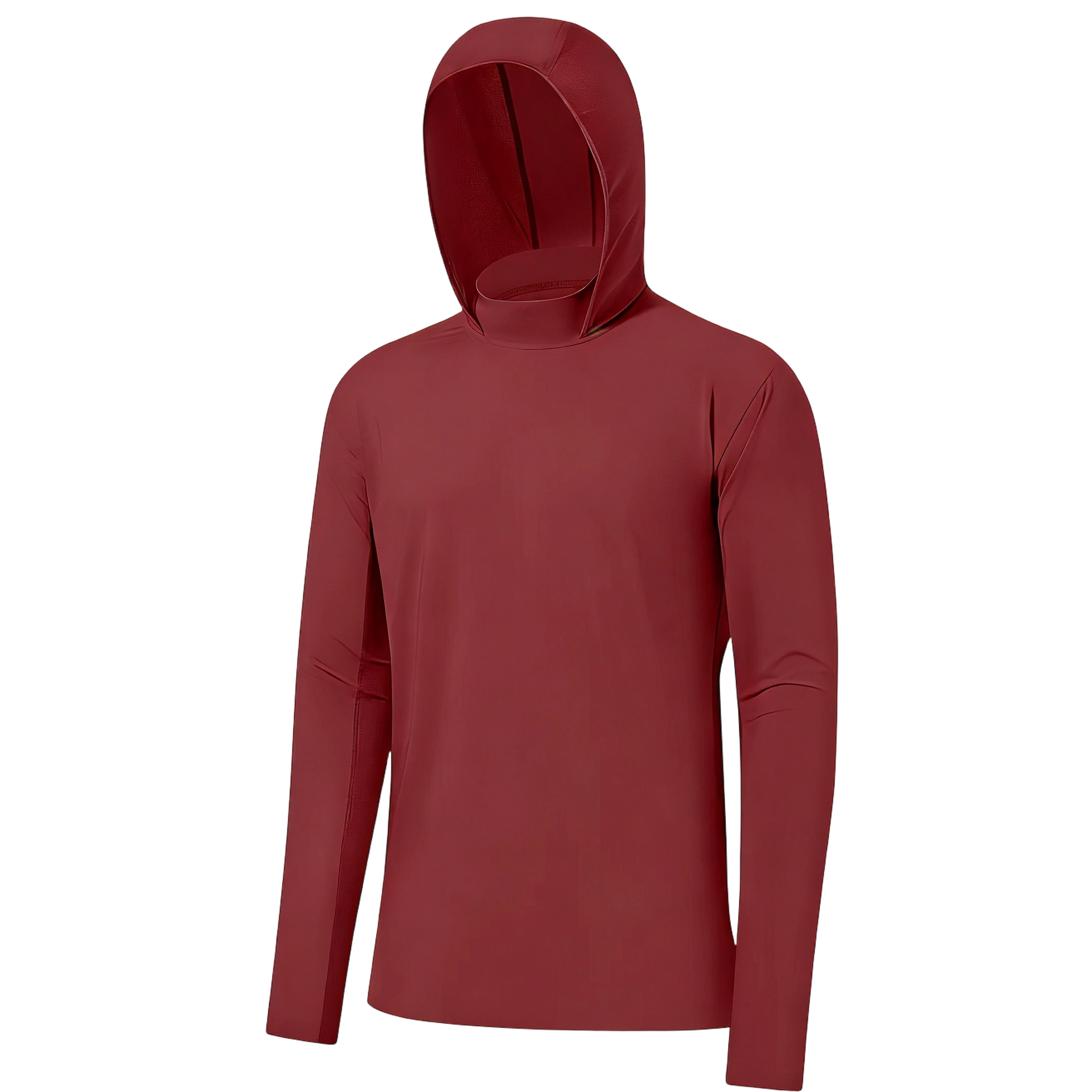 Men’s UPF50+ Quick-Dry Hooded Sun Protection Shirt