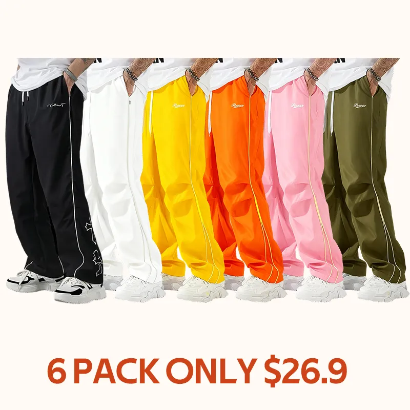 Loose fit men's athletic trousers