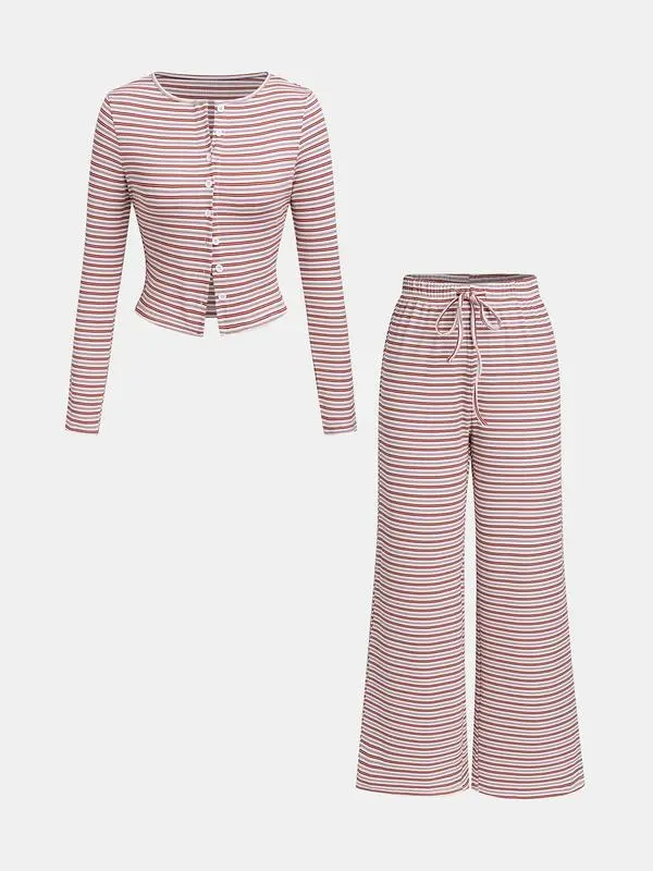 Women's Casual Loose-Fit Knitted Set