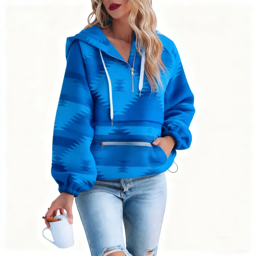 Women’s Oversized Hoodie Zip Up Long Sleeve Loose Fit Sweatshirts