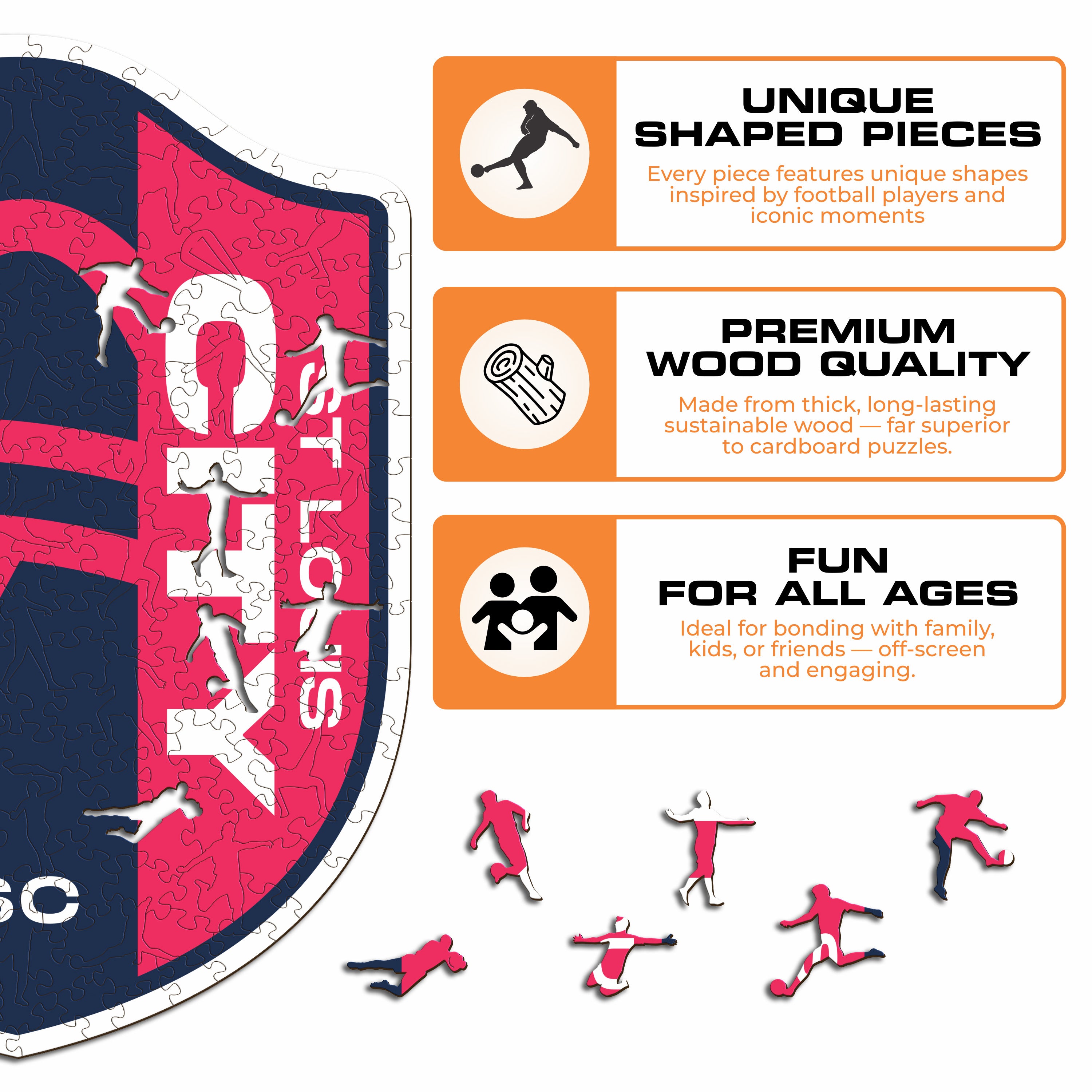 St. Louis City SC® Logo - Wooden Puzzle