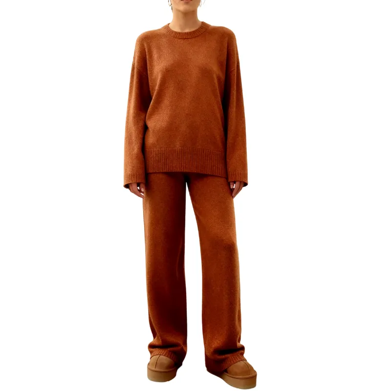 Casual, stylish, and comfortable knitted set