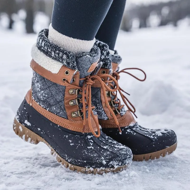 Women'S Winter Anti-Slip Fashion Warm Snow Boots