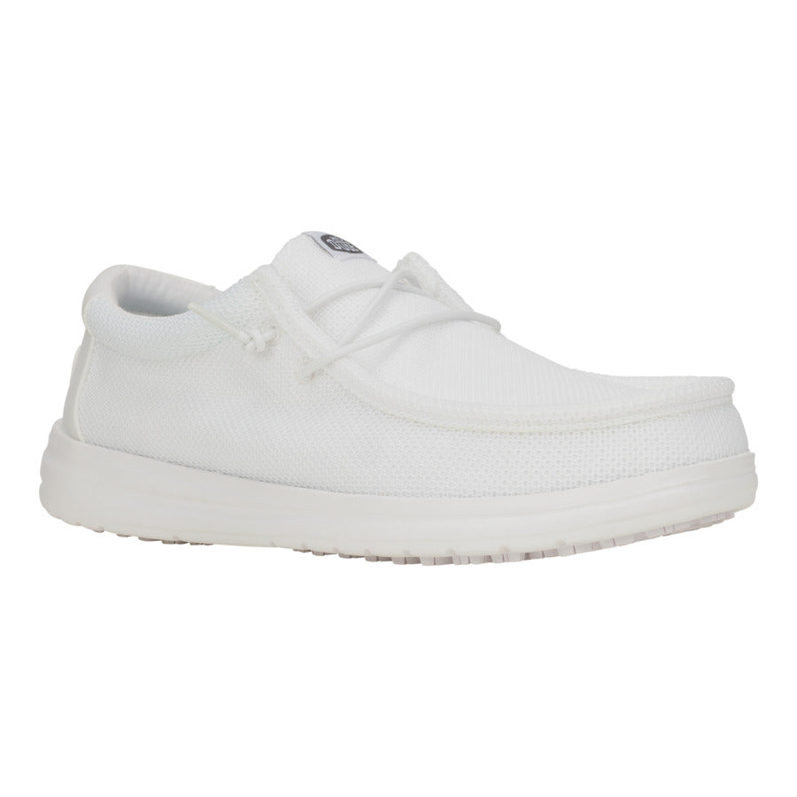 Wally Work CE Slip Resistant - White