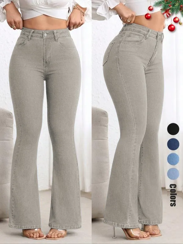 Women's Slim Fit Flare Pants
