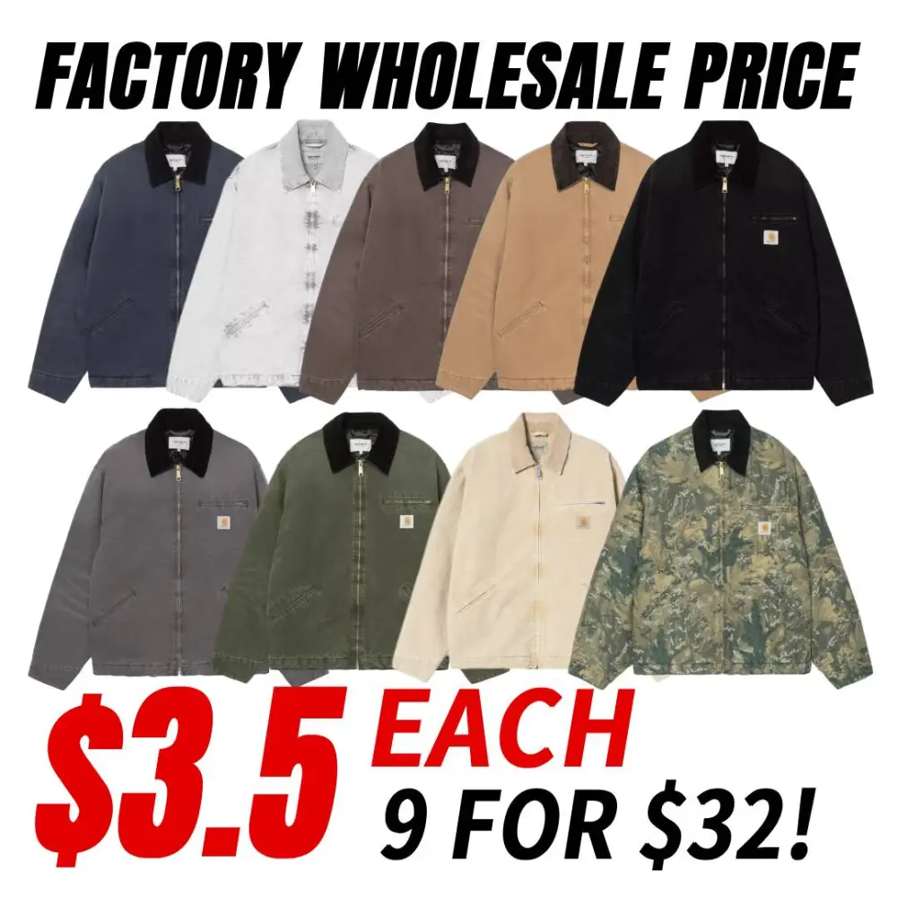 ⏰ Limited Time! 🔥 Men’s Retro Workwear Canvas Jacket – Detroit Style Heavy Duty Coat