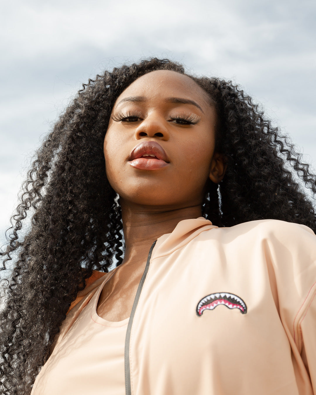 SHARK SLIM JACKET (SAND)