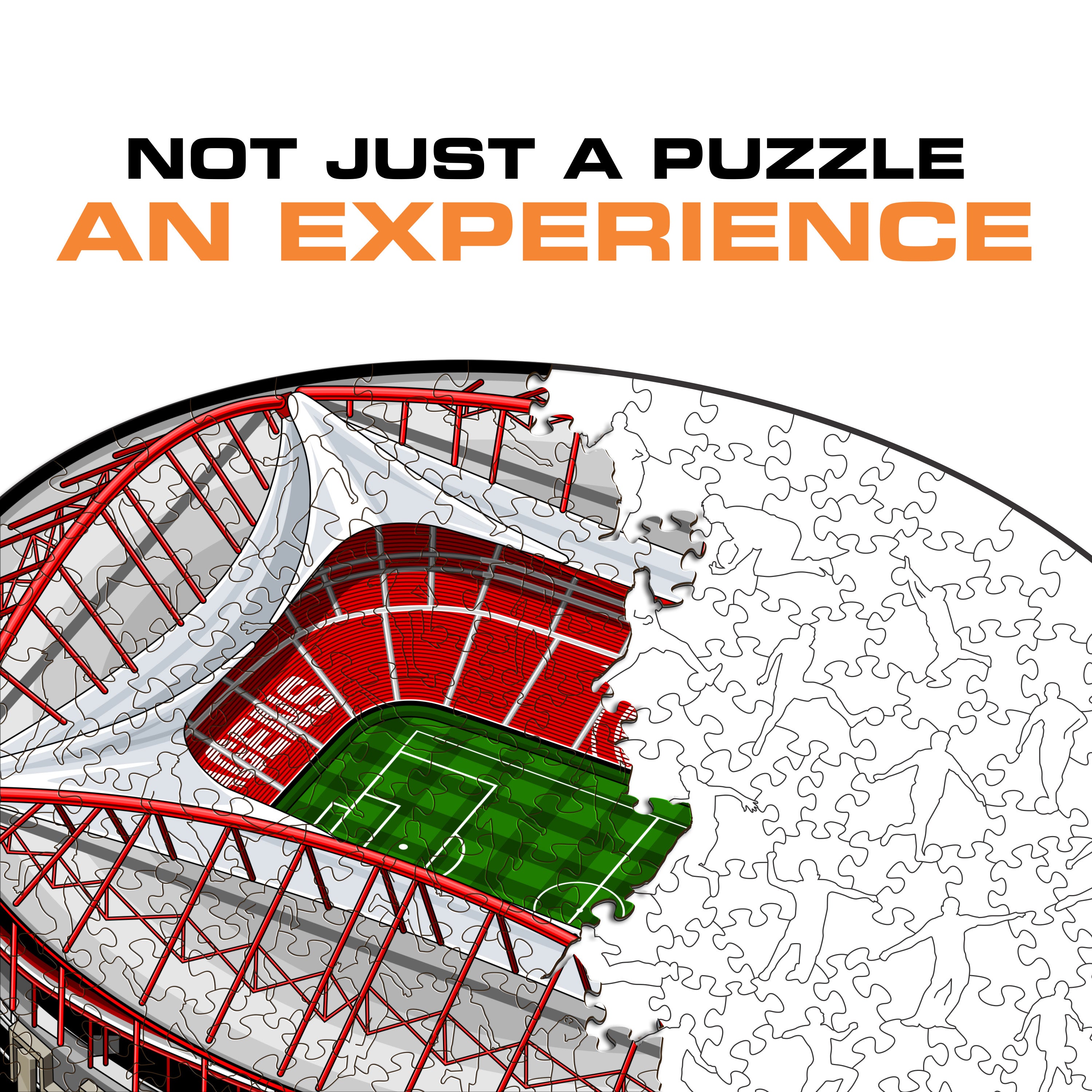 Estadio do SL Benfica® - Wooden Puzzle