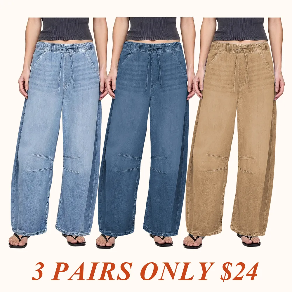 Women's Mid Rise UltraSoft Easy Horseshoe Jeans
