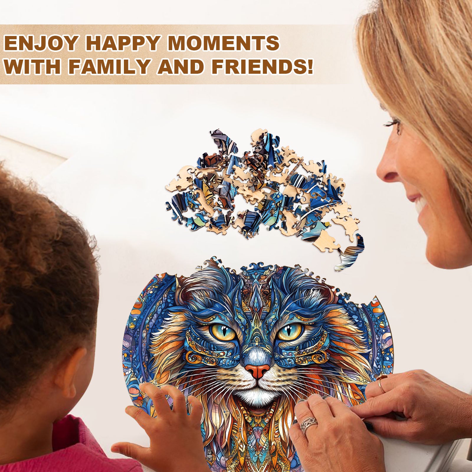 Royal Whiskers Wooden Jigsaw Puzzle