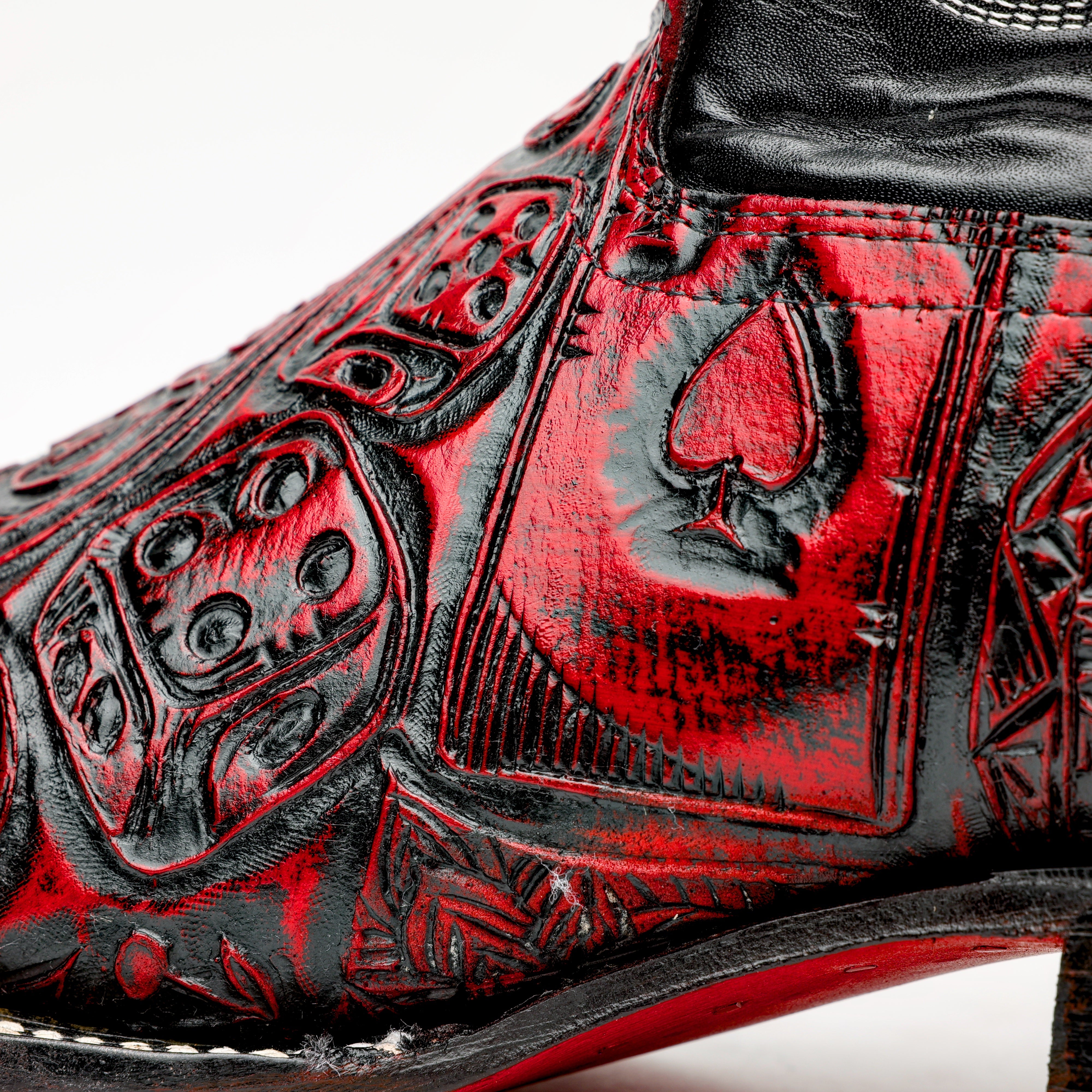 Ace Of Spades Red Wine - Square Toe