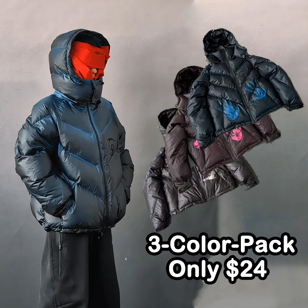 “Dissipate” HEAT REACTIVE PUFFER - 3-Color-Pack