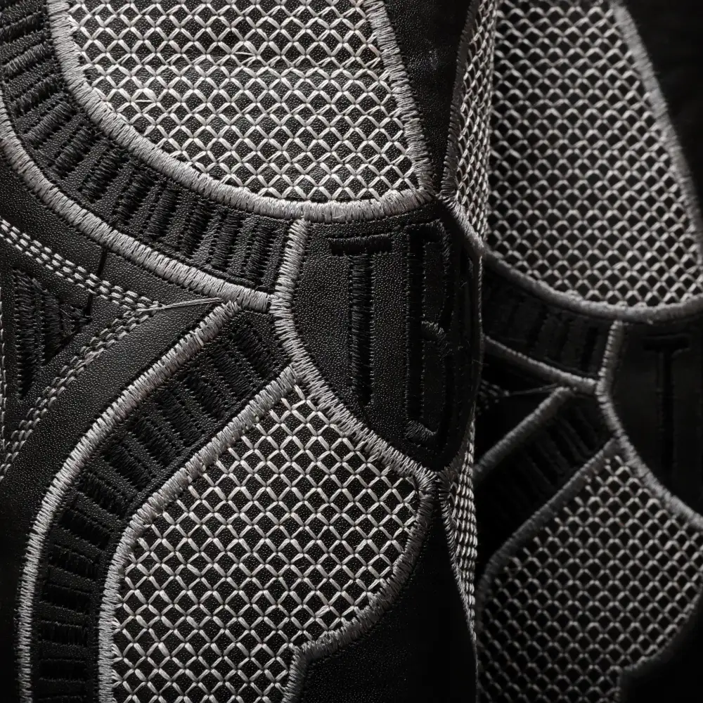 Grey Ostrich Leather Boots - Square Toe