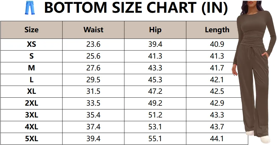 Women's Solid Ruched Tee & Drawstring Pocket Pants Lounge Set