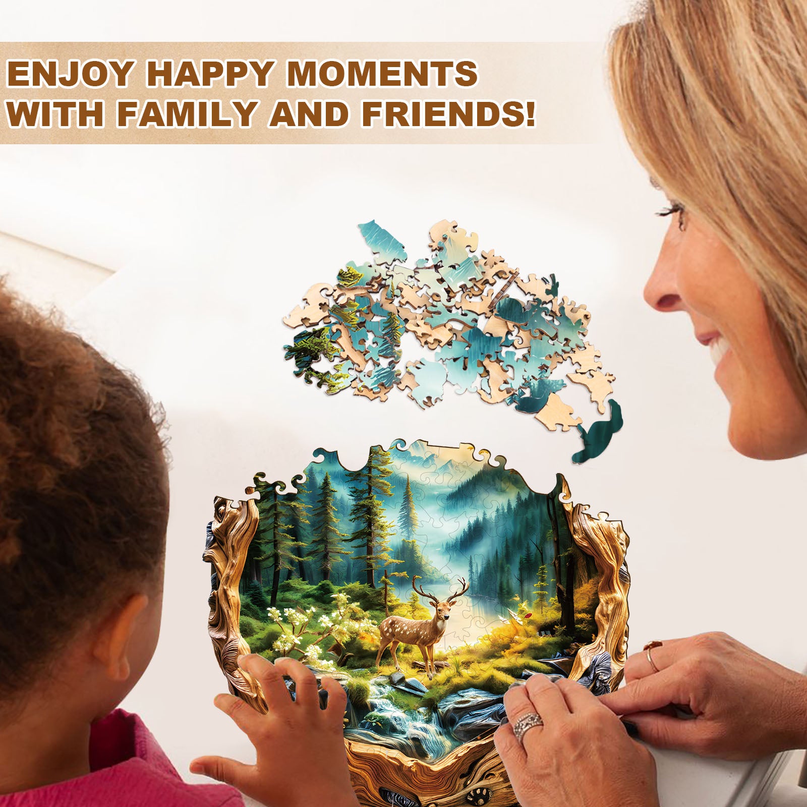 Glass ball scenery Wooden Jigsaw Puzzle