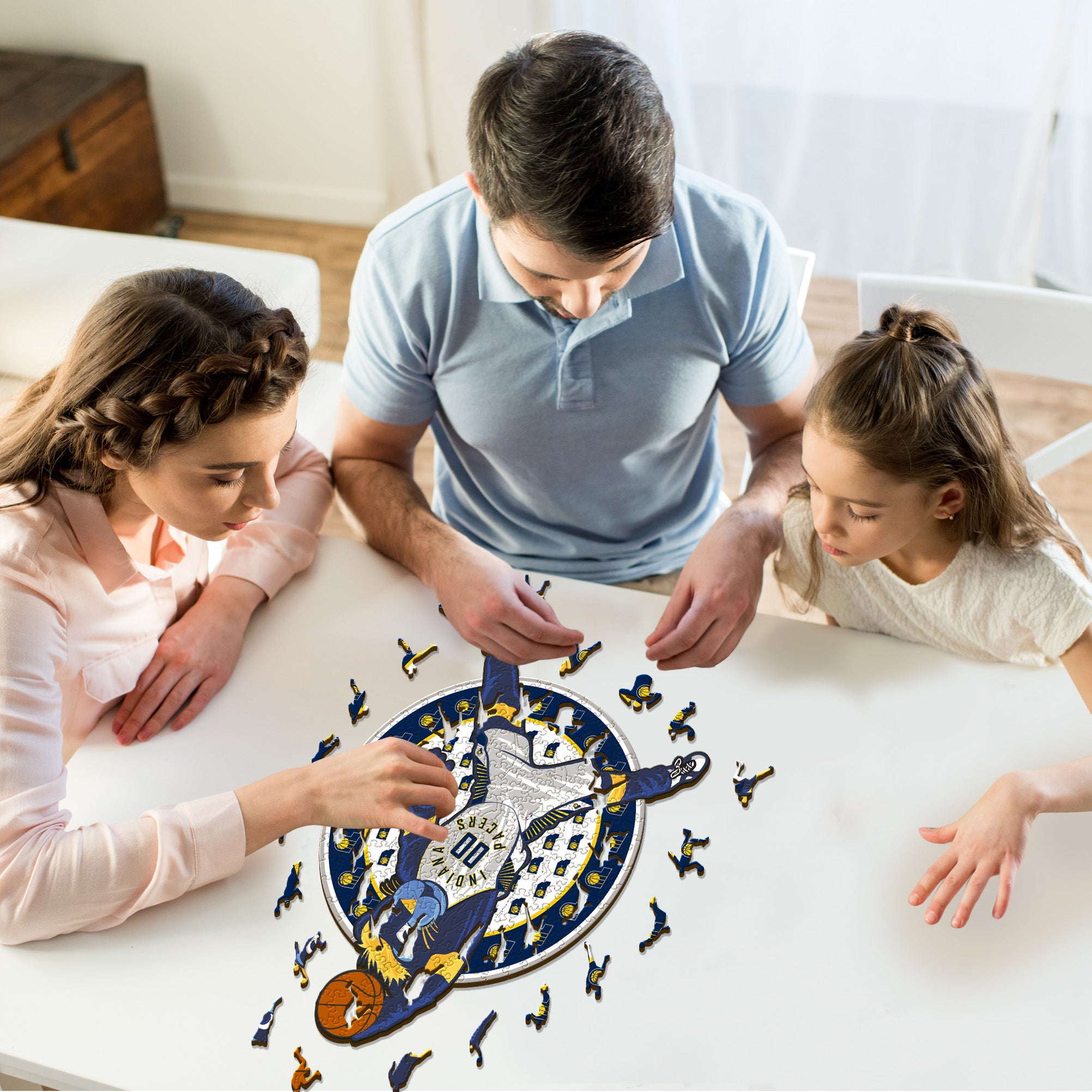 Indiana Pacers™ Mascot - Wooden Puzzle