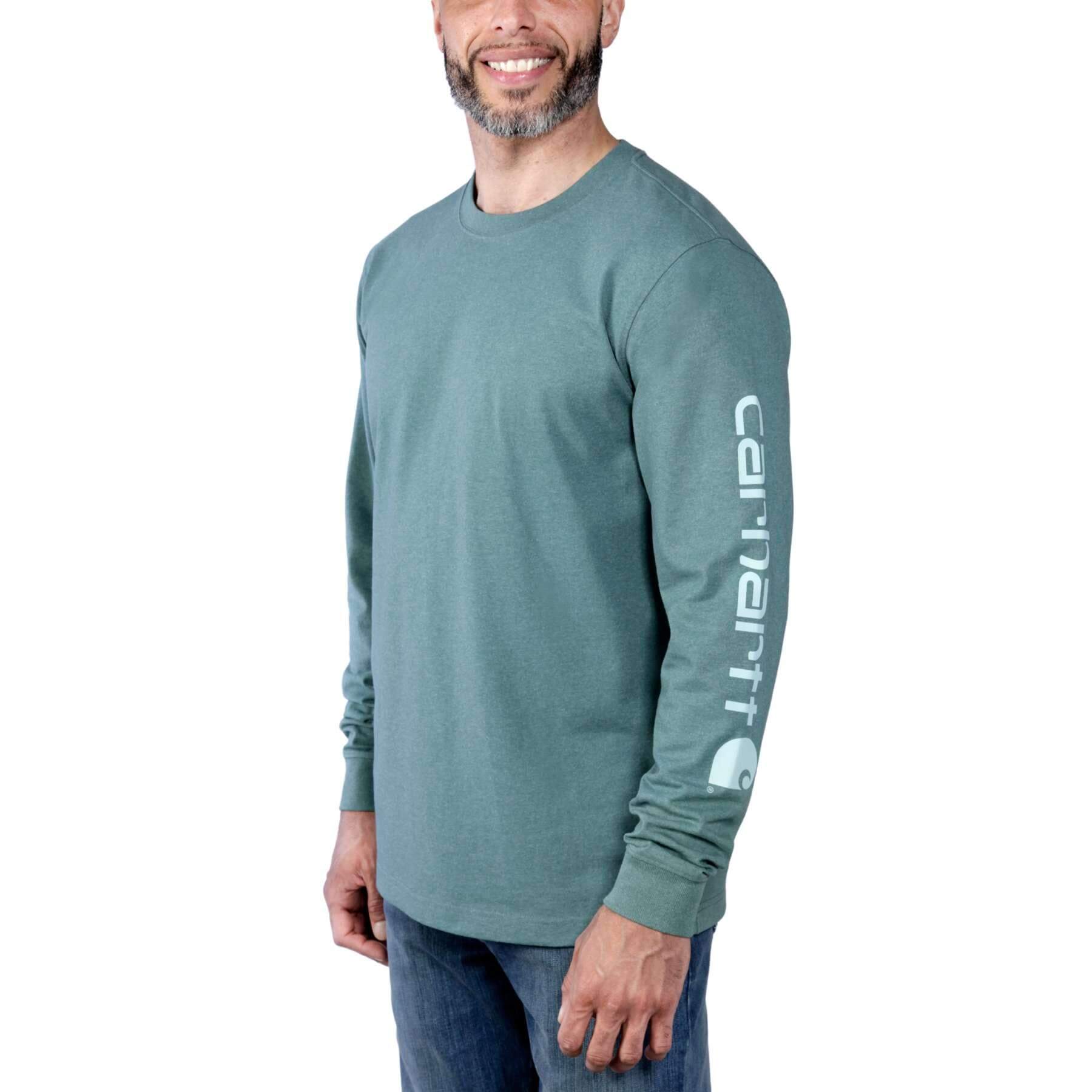 CHT Heavyweight Relaxed Fit Long-Sleeve Logo T-Shirt EK231
