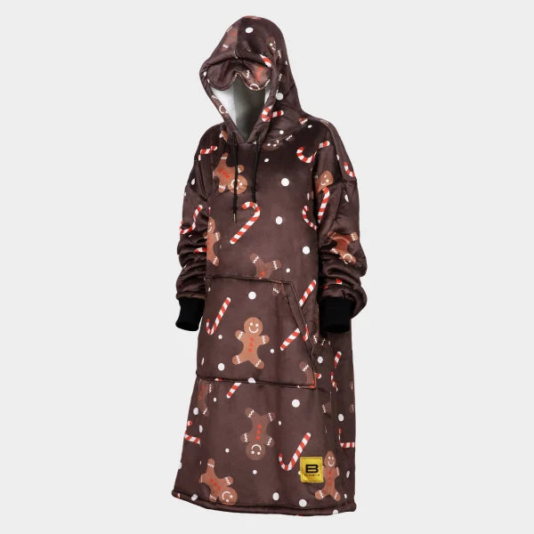 Wearable blanket Oversized with sherpa lining One size fits most.