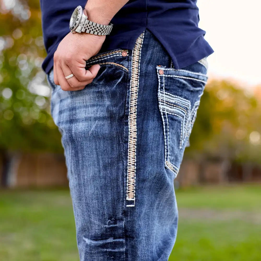 Men’s SA-047 Straight Fit Blue Jean